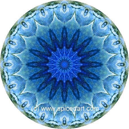 Earth Art Print - China-Alluvial Fan 05