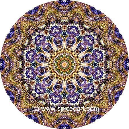 Gaia Mandala Art - MacDonnell Ranges 02