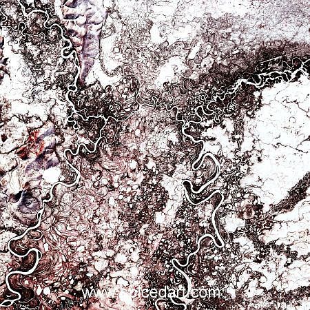 Gaia Mandala Art - Russia-Mayn River Source Image
