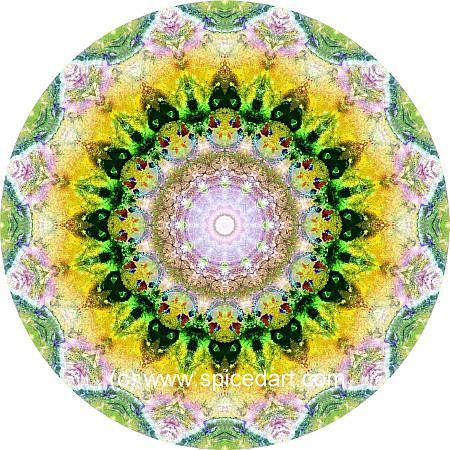 Gaia Mandala Art - Tanzania-Kilmanjaro 01