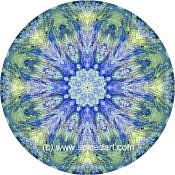 Mandala Art Print Ancient Lava Field 02