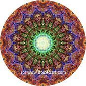 Mandala Art Print Ghadamis River 22