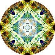 Mandala Art Print Mali-Niger River 03