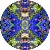 Mandala Art Print Morocco-Atlas Mts 08